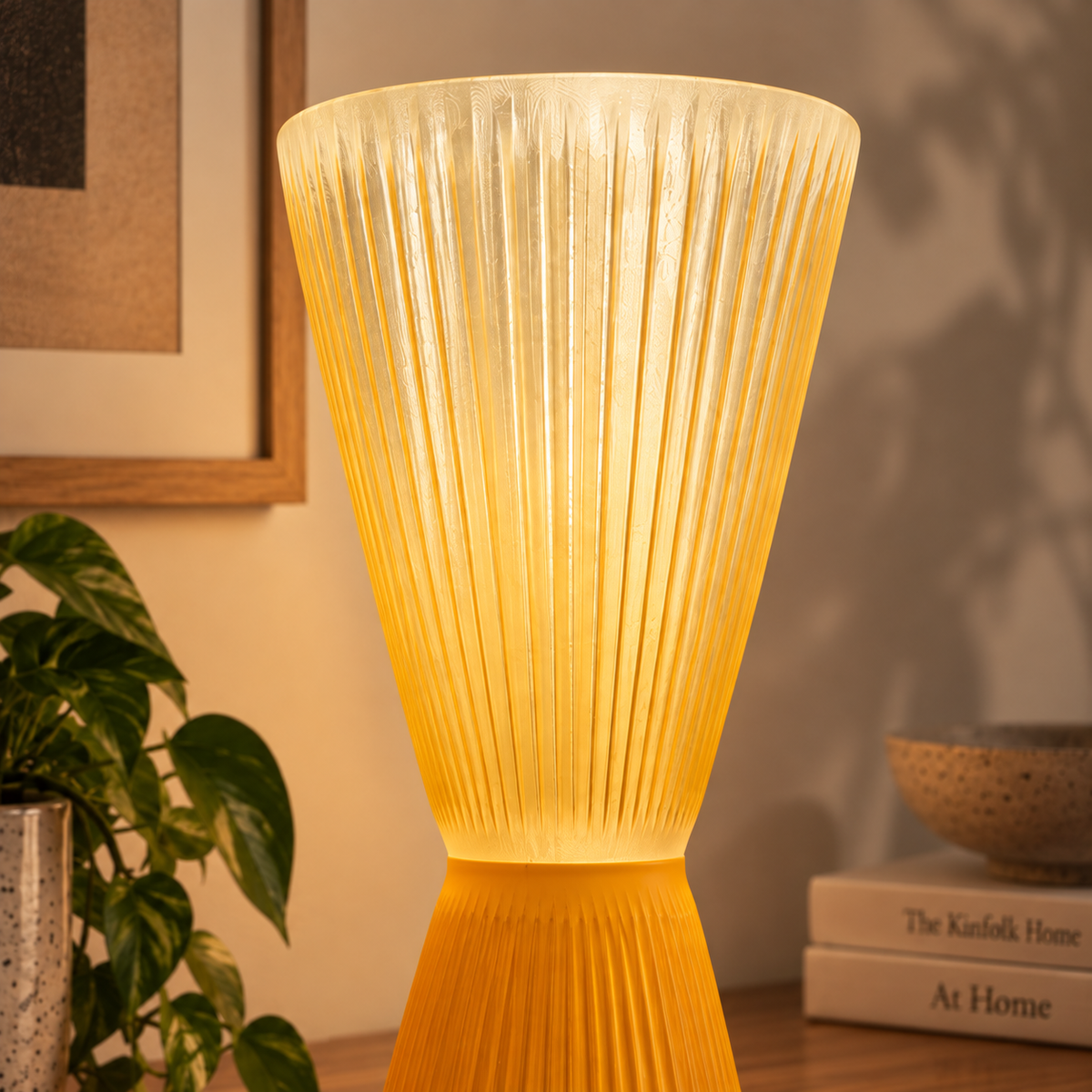 Lámpara de Mesa Sand Lamp - Ámbar