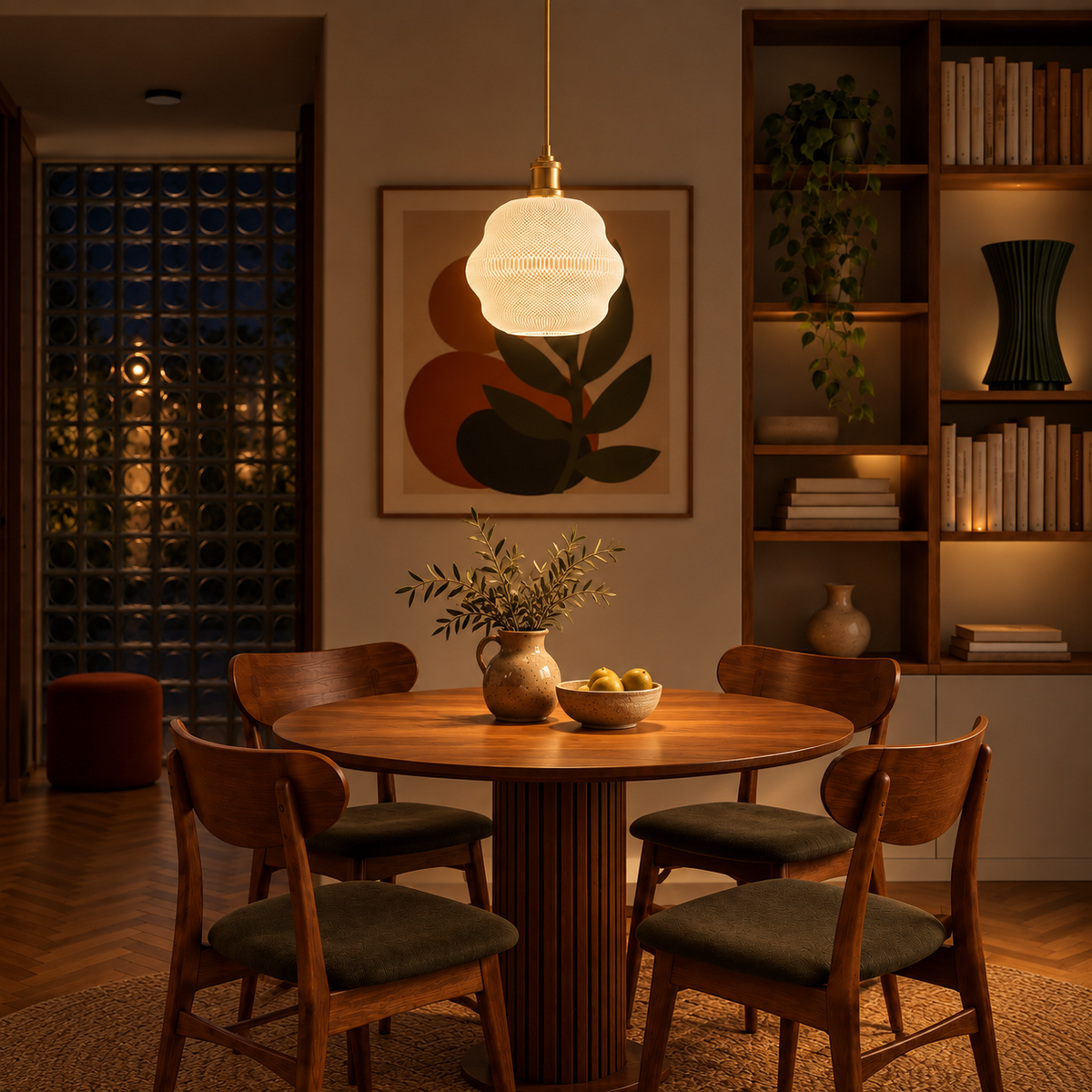 Lámpara Colgante Botanic Lamp - Blanco