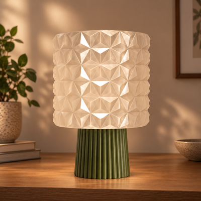 Lámpara de Mesa Diamond - Verde Olivo