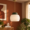Lámpara Colgante Pumpkin Lamp - Verde