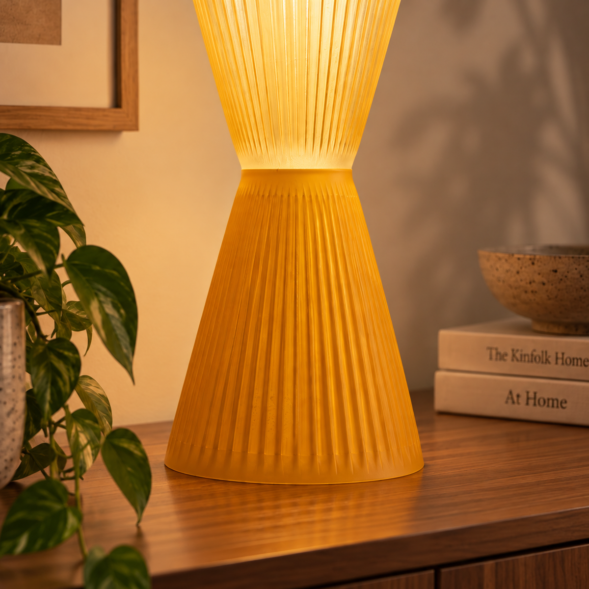 Lámpara de Mesa Sand Lamp - Ámbar