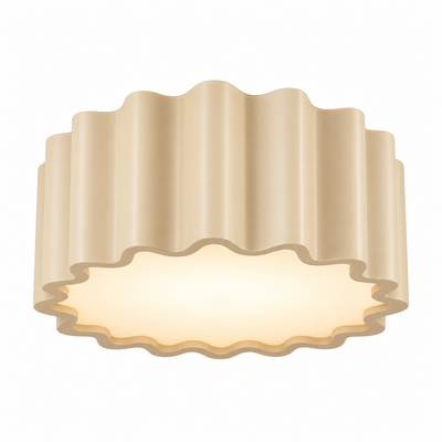 Lámpara de Techo Plafón Flora - Beige