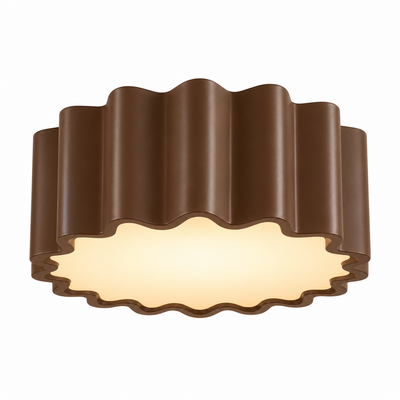 Lámpara de Techo Plafón Flora - Chocolate