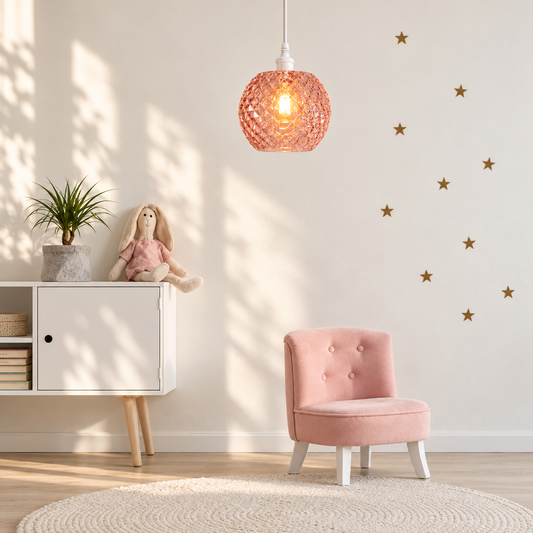 Lámpara Colgante Holo Lamp - Rosa