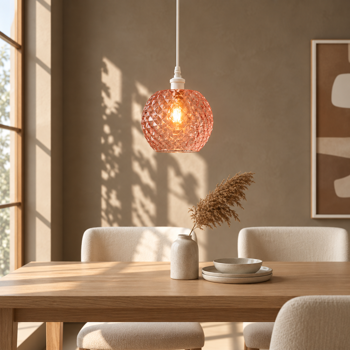 Lámpara Colgante Holo Lamp - Rosa