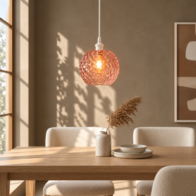 Lámpara Colgante Holo Lamp - Rosa