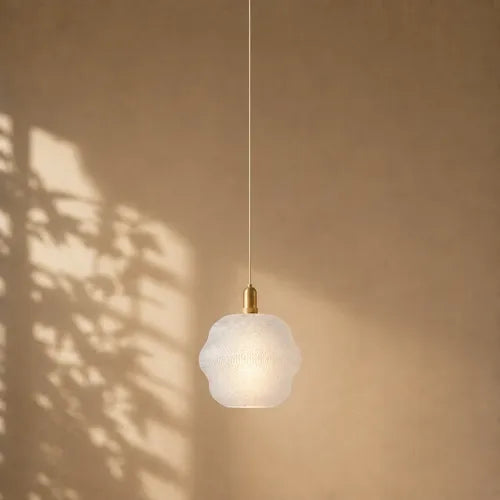Lámpara colgante Botanic Lamp Blanco SLVJE, ideal como lámpara de techo para comedor, cocina o living