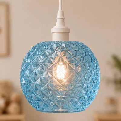 Lámpara Colgante Holo Lamp Celeste SLVJE ambiente