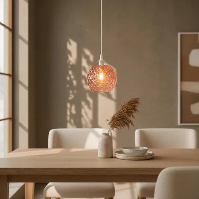 Lámpara Colgante Holo Lamp Rosa SLVJE ambiente