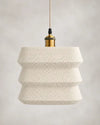 Lámpara Colgante Layer Basket Lamp - Blanco