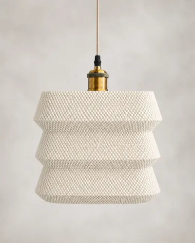 Lámpara Colgante Layer Basket Lamp - Blanco