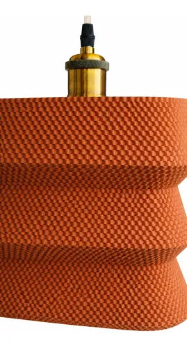 Lámpara Colgante Layer Basket Lamp Marrón SLVJE ambiente