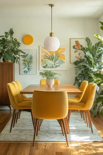 Lámpara colgante Prisma Redonda Blanco SLVJE, ideal como lámpara de techo sobre la mesa de comedor