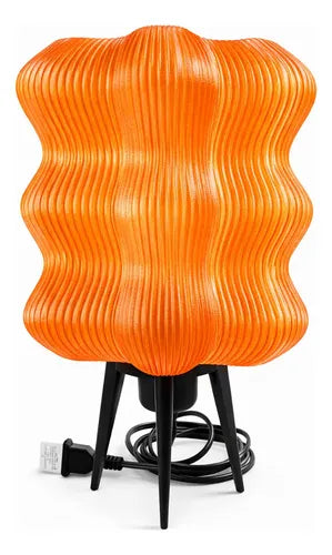 Lámpara Aura Wave Negro/Naranja SLVJE ambiente