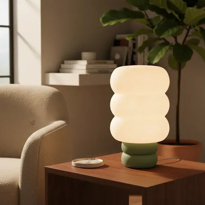 Lámpara Cloud Verde Musgo SLVJE detalle