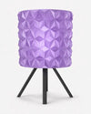 Lámpara de Mesa Diamond - Negro/Violeta