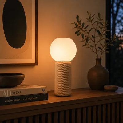 Lámpara Sole Beige SLVJE ambiente